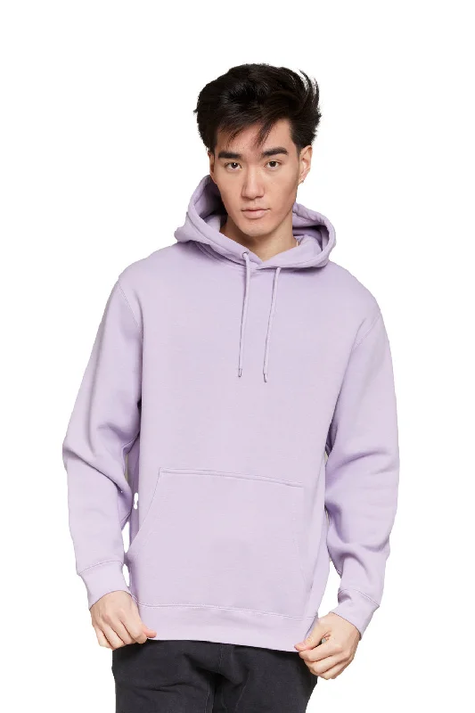 Men's functional pullover hoodie-Lane Seven Mens Premium Hooded Sweatshirt Hoodie w/ Pouch Pocket - Lilac Purple