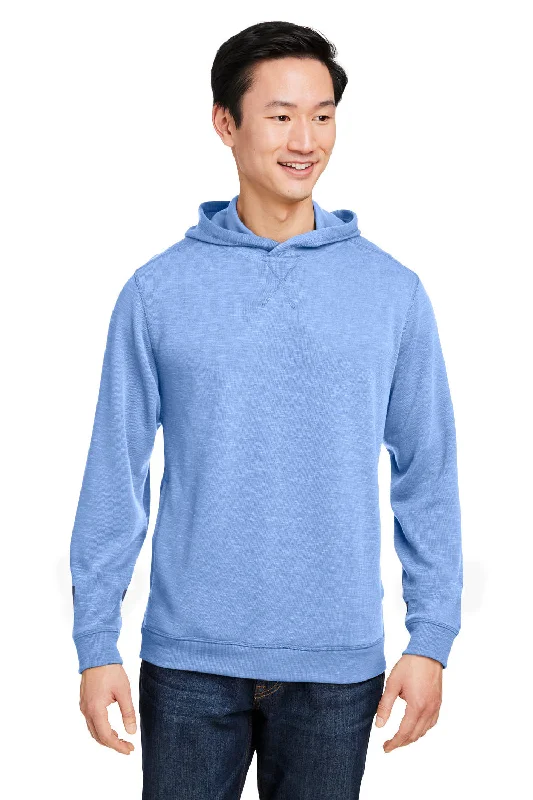 Men's performance gym hoodie-Nautica Mens Sun Surfer Supreme Hooded Sweatshirt Hoodie w/ Pockets - Vintage Mavi Blue