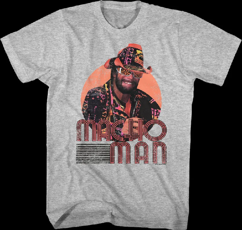 Men's versatile t-shirt-Macho Man Randy Savage Shirt