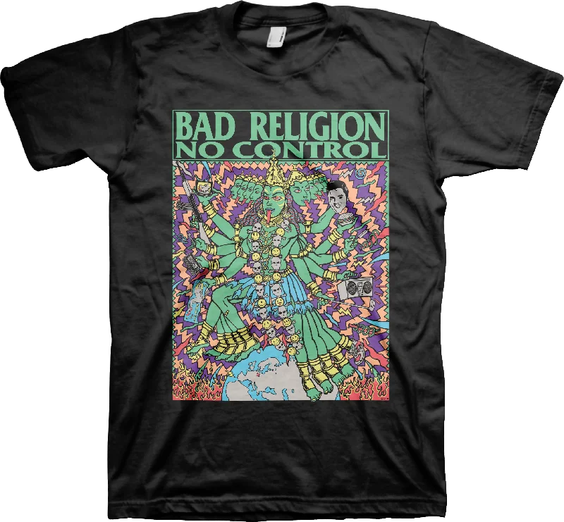 Men's comfy lounge t-shirt-No Control Bad Religion T-Shirt