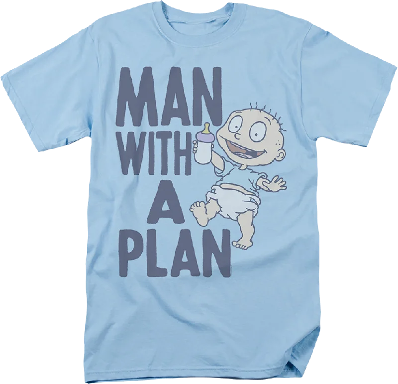 Men's quick-drying t-shirt-Man With A Plan Rugrats T-Shirt