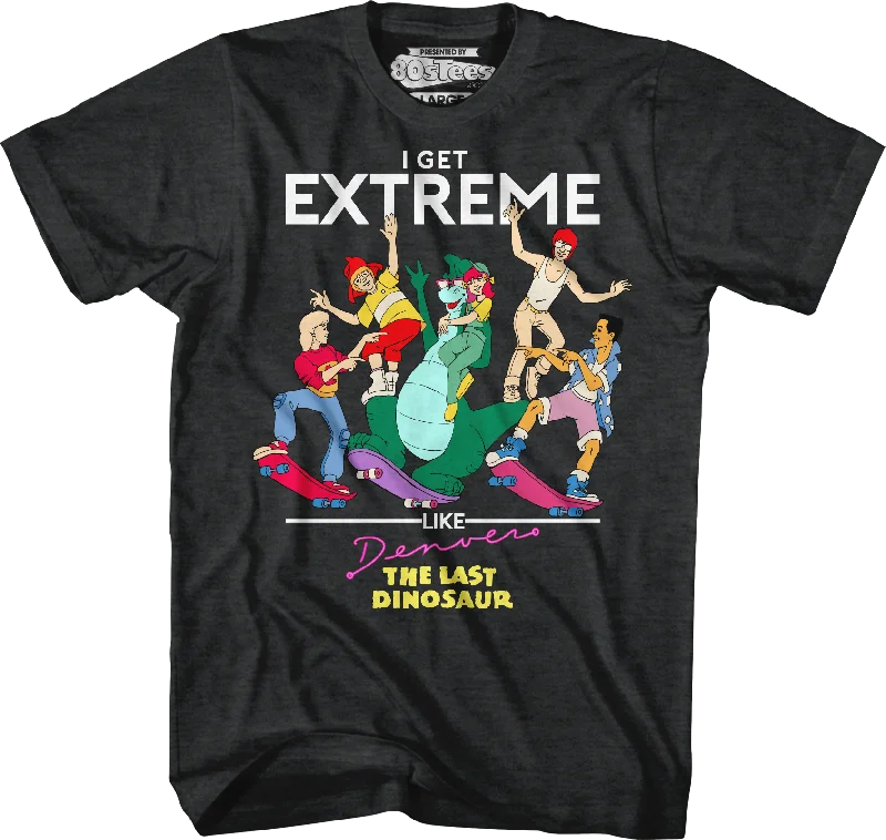 Men's quick-drying t-shirt-Get Extreme Denver The Last Dinosaur T-Shirt