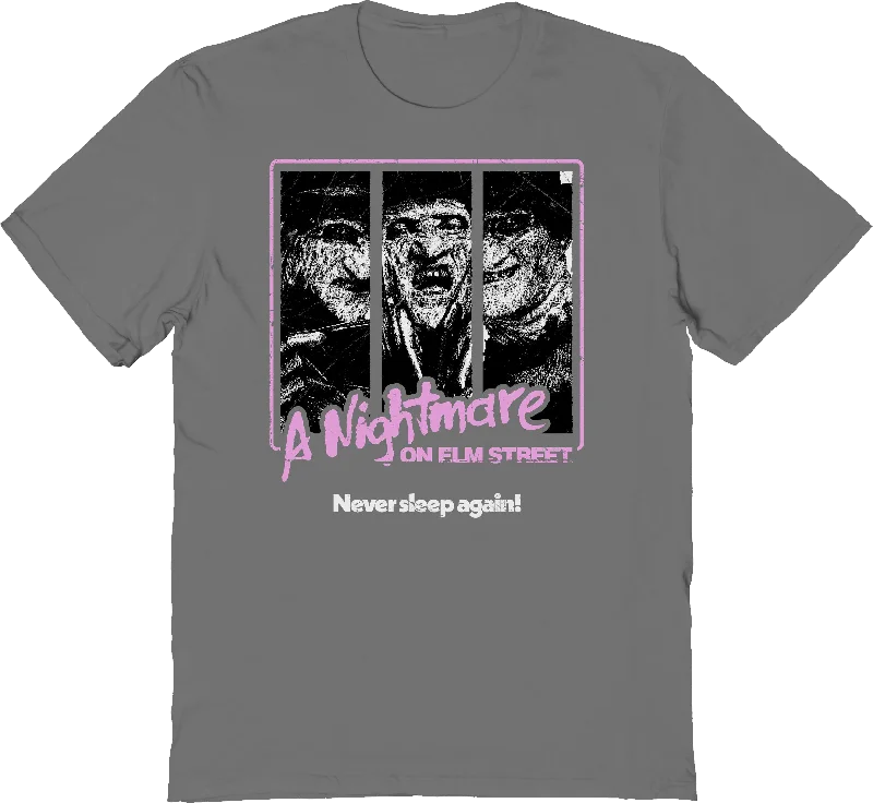 Men's summer-ready t-shirt-Never Sleep Again Nightmare On Elm Street T-Shirt