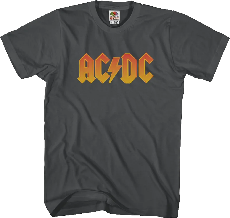 Men's tech-fabric t-shirt-ACDC Logo Shirt