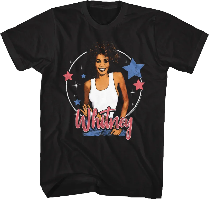 Men's casual wear t-shirt-I Wanna Dance With Somebody (Who Loves Me) Whitney Houston T-Shirt