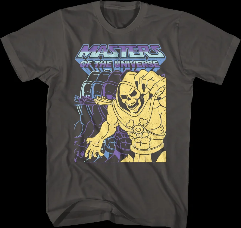 Men's lightweight active t-shirt-Colorful Skeletor Masters of the Universe T-Shirt