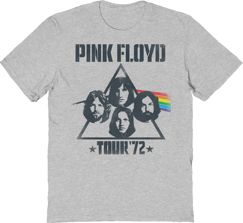 Men's summer-ready t-shirt-Tour '72 Prism Pink Floyd T-Shirt