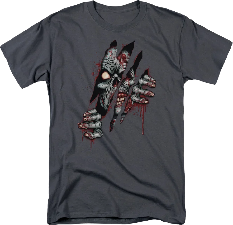 Men's lightweight active t-shirt-Zombie Attack T-Shirt