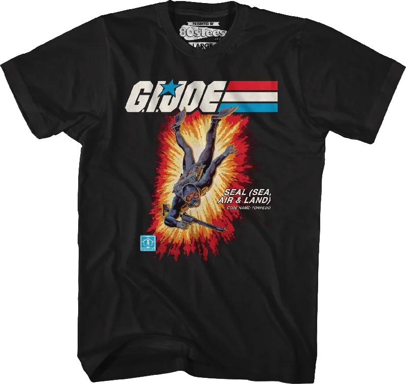 Men's heavyweight t-shirt-Box Art Torpedo GI Joe T-Shirt