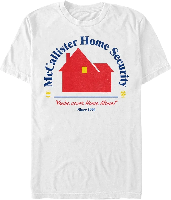 Men's vintage graphic t-shirt-McCallister Home Security Home Alone T-Shirt