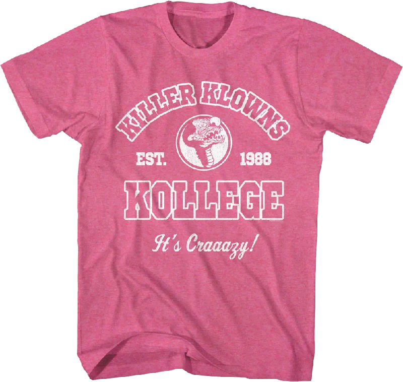 Men's summer-ready t-shirt-Killer Klowns Kollege Killer Klowns From Outer Space T-Shirt