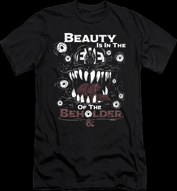 Men's athletic fit t-shirt-Eye Of The Beholder Dungeons & Dragons T-Shirt