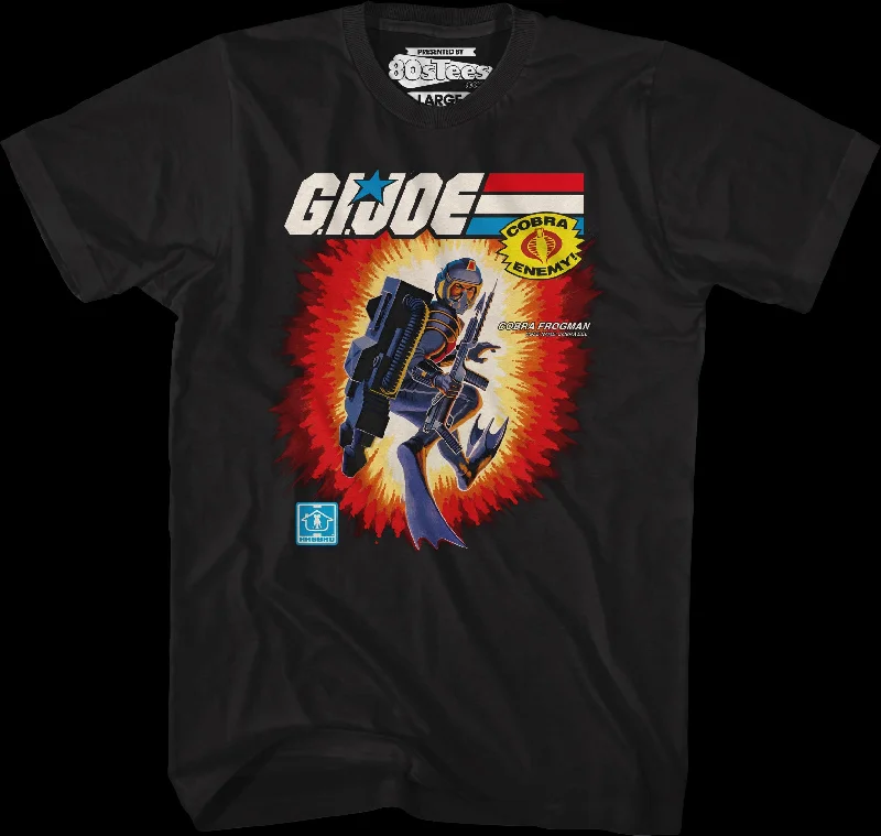 Men's ultra-soft t-shirt-Box Art Cobra Frogman GI Joe T-Shirt