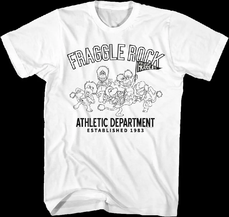 Men's bold graphic t-shirt-Athletic Department Fraggle Rock T-Shirt