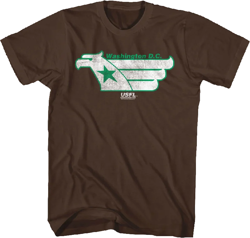 Men's nature-inspired graphic t-shirt-Washington Federals USFL T-Shirt