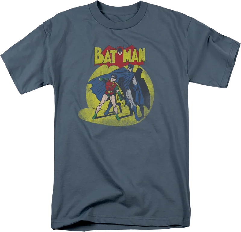 Men's pre-shrunk t-shirt-Sheldon's Batman and Robin Shirt