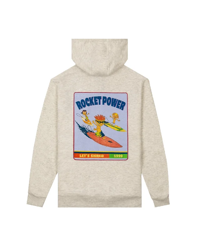 Men's functional pullover hoodie-Rocket Power X Jack's "RP Stamp" Hoodie