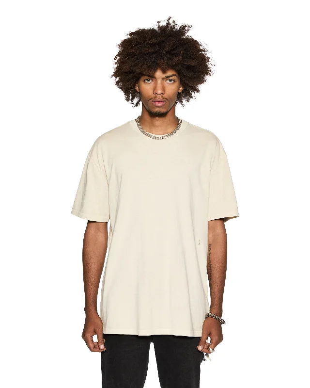 Men's tech-fabric t-shirt-4 X 4 BIGGIE SS TEE DESERT