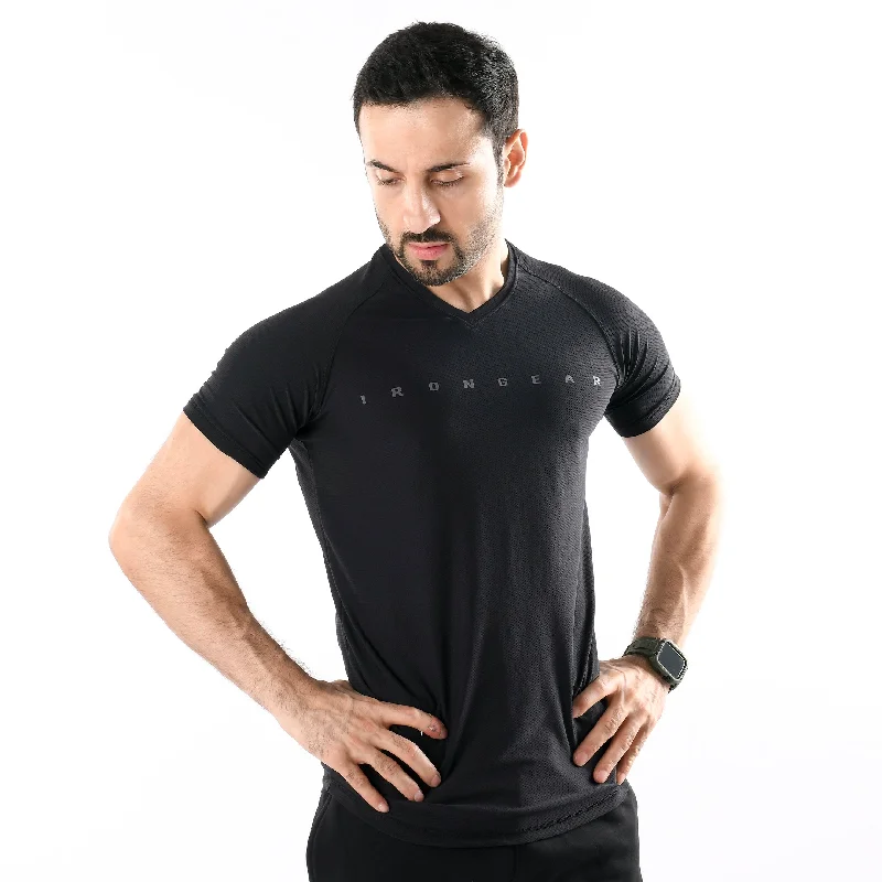 Men's eco-friendly fabric t-shirt-Hercules Tee V Neck