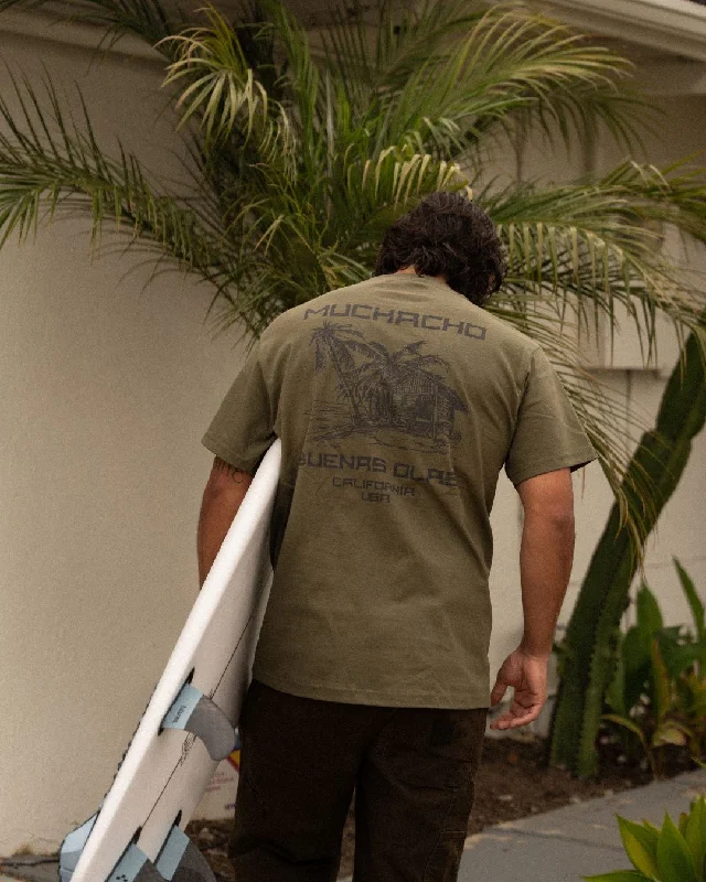 Men's quick-drying t-shirt-Surf Shack S/S Tee