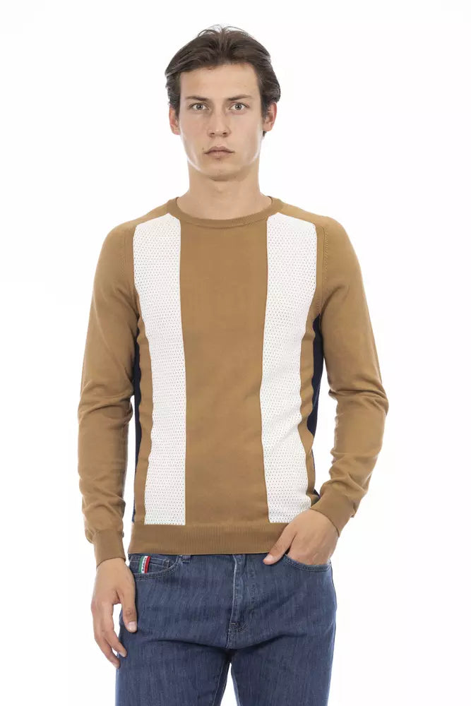 Men's party knit-Baldinini Trend  Cotton Men's Sweater