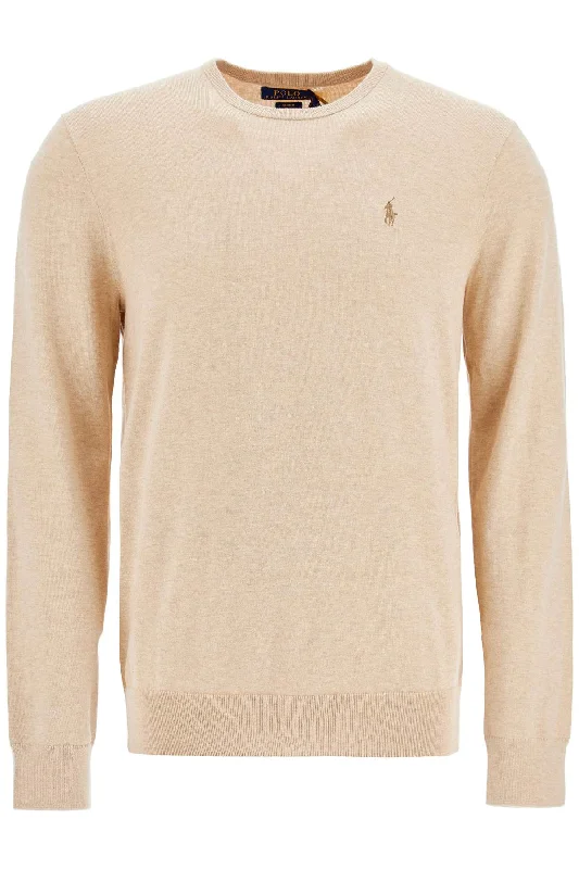 Men's yak wool sweater-Polo Ralph Lauren Men's Slim Fit Cotton Sweater