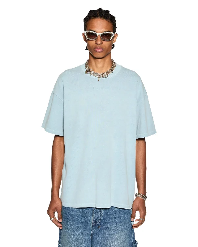 Men's soft-touch t-shirt-SOTT EKCESS SS TEE ICE BLUE