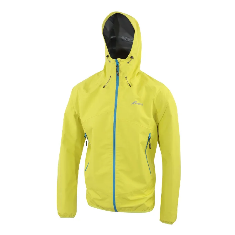 Men's eco-conscious windbreaker-Mens Lightweight Waterproof Jacket Lime