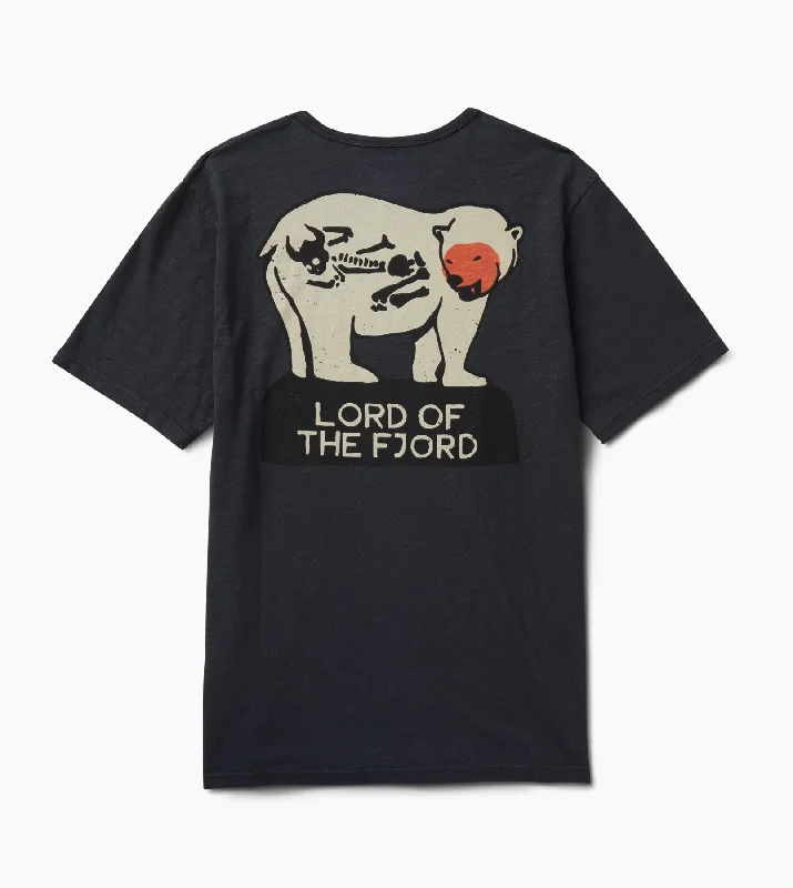 Men's relaxed fit casual t-shirt-Fjordlord Premium Tee