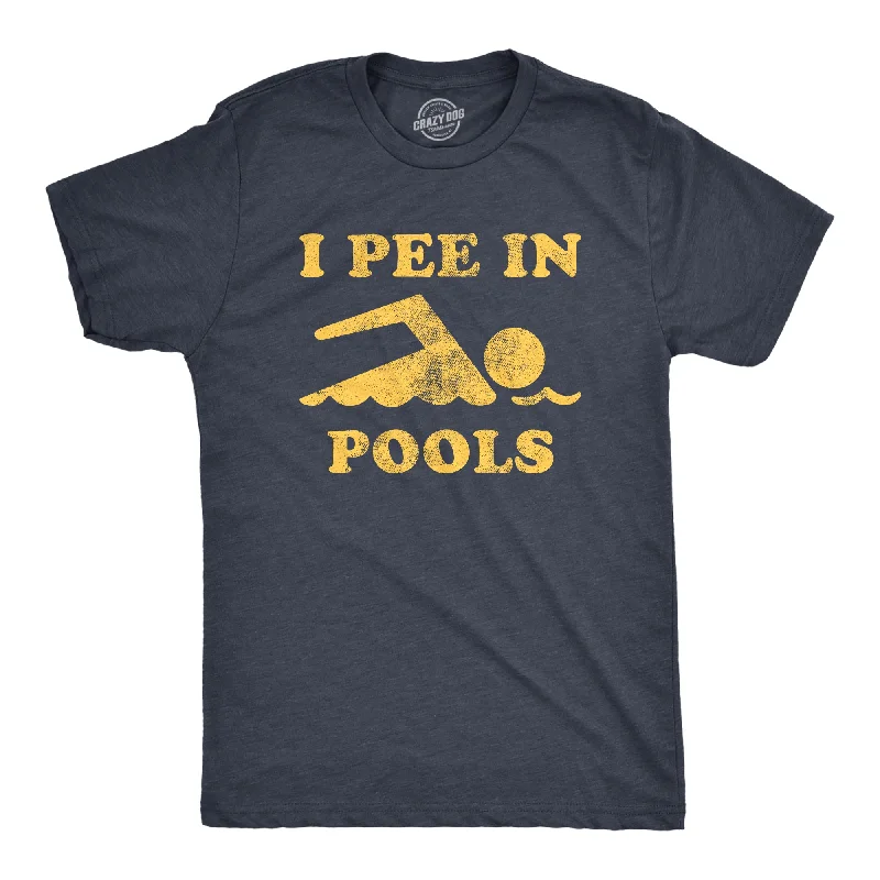 Men's quick-drying t-shirt-I Pee In Pools Men's T Shirt