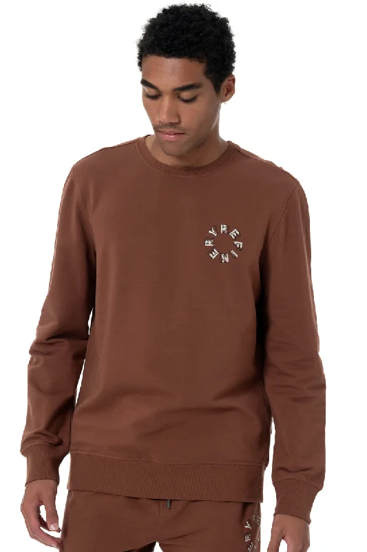 Men's cycling sweatshirt-Sweatshirt _ 158314 _ Brown