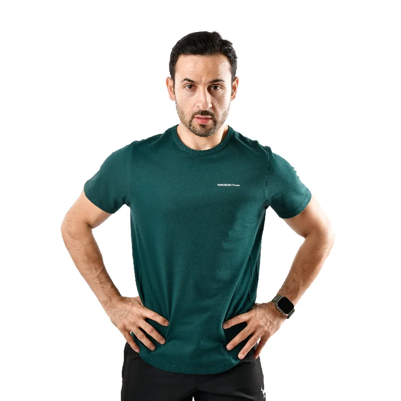 Men's ultra-soft t-shirt-Scoop Hem Comfort Tee