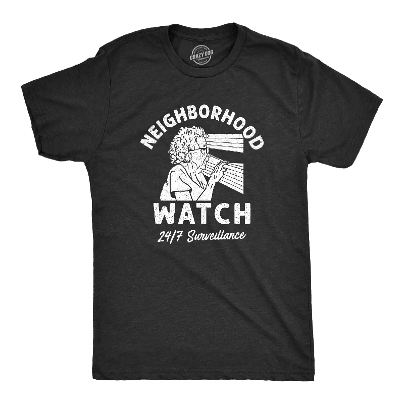 Men's ultra-soft t-shirt-Neighborhood Watch Men's T Shirt