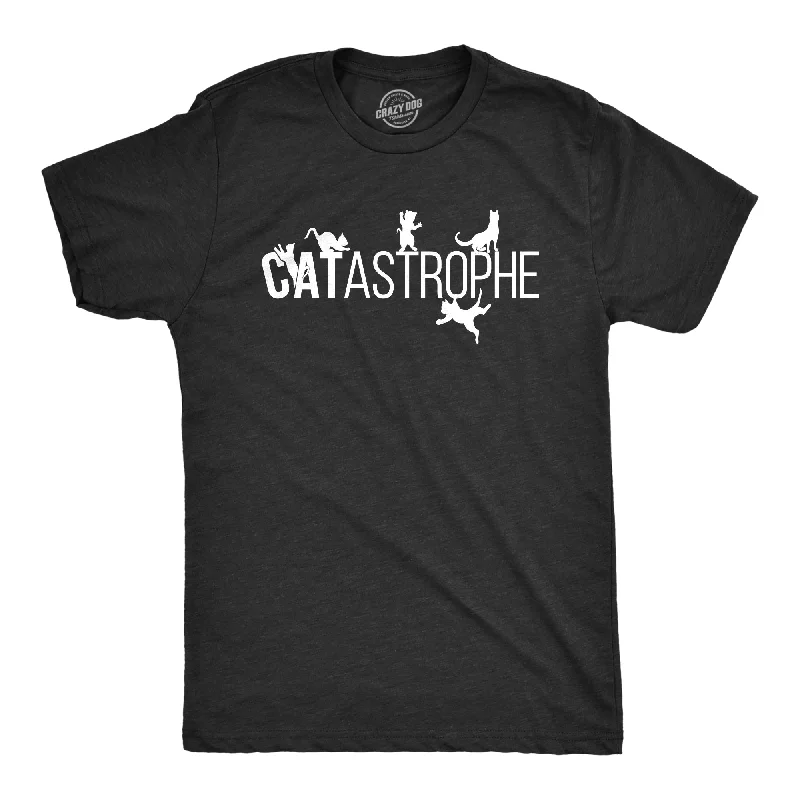 Men's soft-touch t-shirt-Catastrophe Men's T Shirt