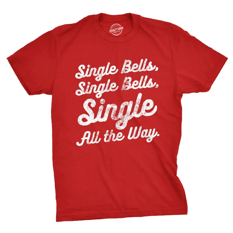 Men's ultra-soft t-shirt-Single Bells Men's T Shirt