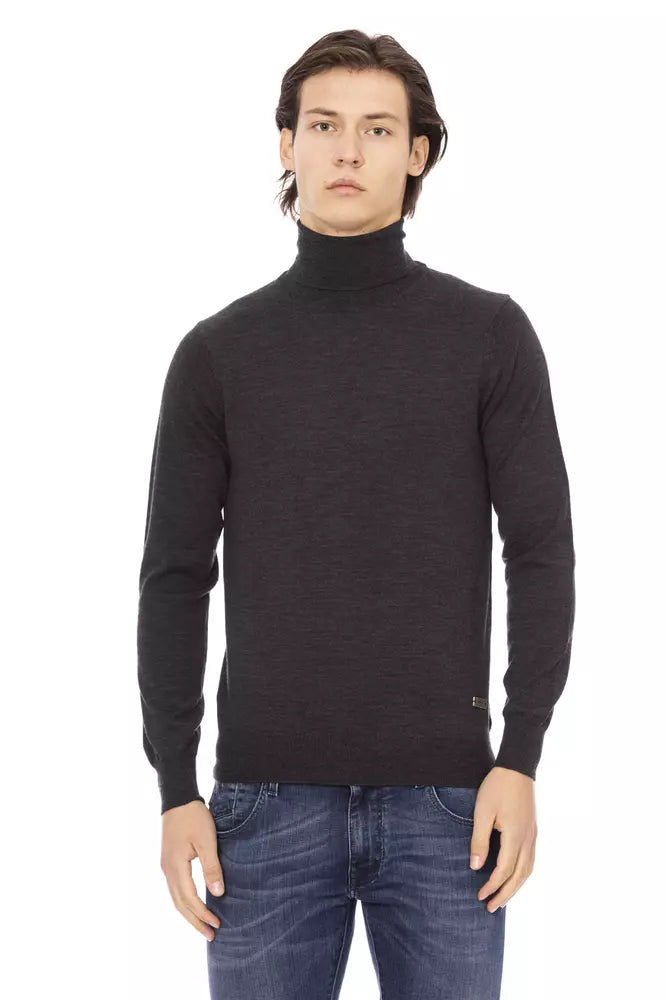 Men's lightweight knitwear-Baldinini Trend  Fabric Men's Sweater