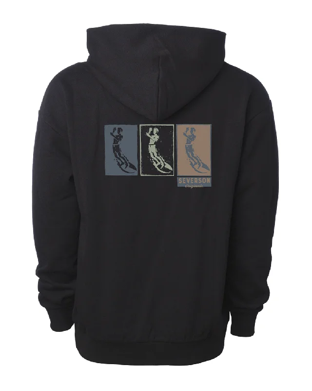 Men's organic cotton hoodie-ARCHES HOODIE