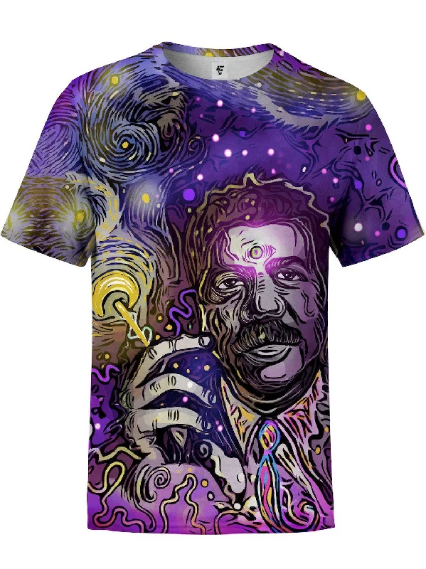 Men's quick-drying t-shirt-Starry deGrasse Unisex Crew