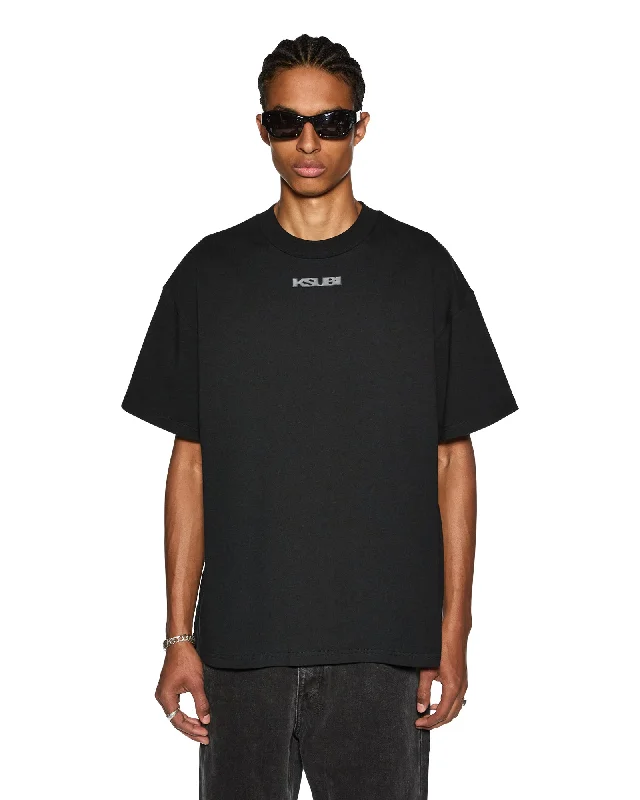 Men's quick-drying t-shirt-SOTT EKCESS SS TEE JET BLACK