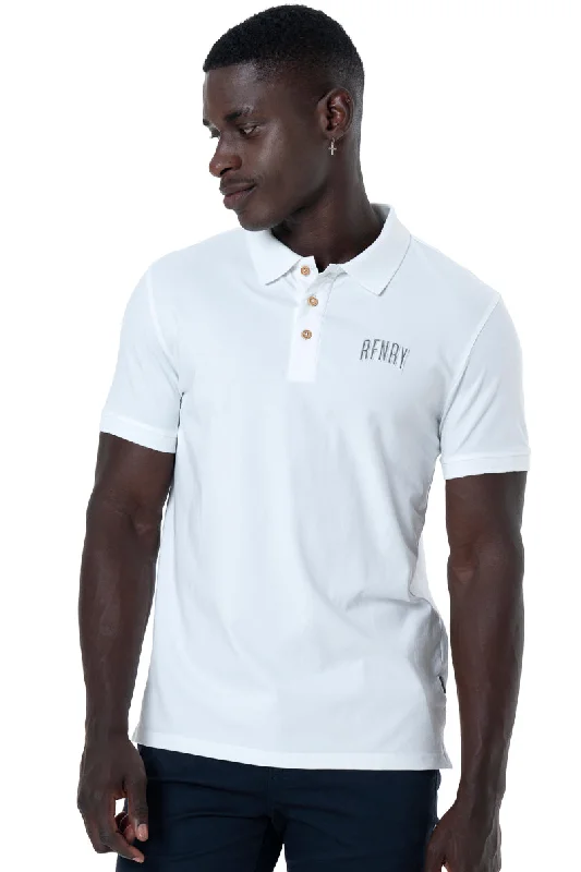 Men's casual wear t-shirt-Golfer _ 146178 _ White