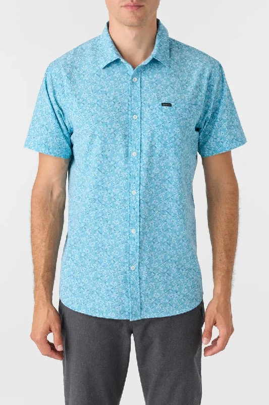 Men's quick-dry dress wear shirt-O'neill Short Sleeve Men's Woven Shirts