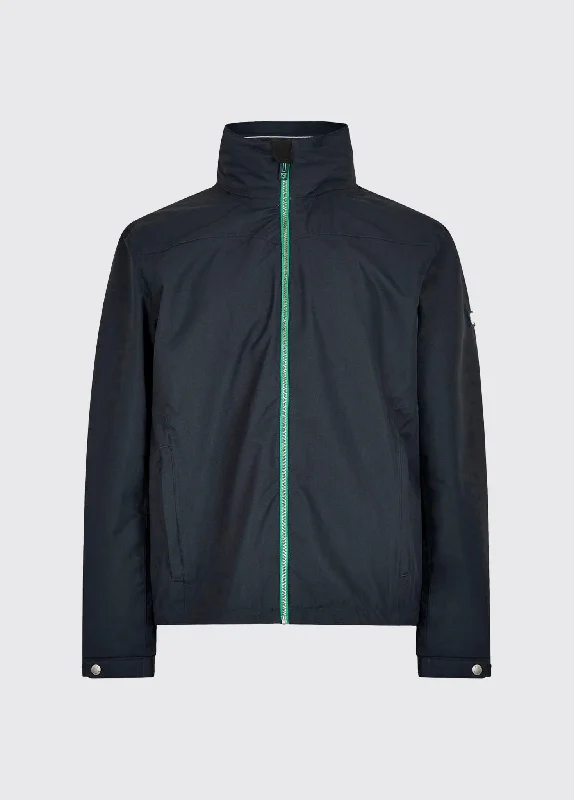 Men's sustainable utility jacket-Bundoran Waterproof Jacket - Navy