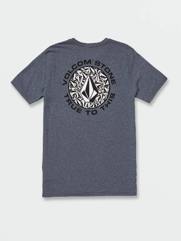 Men's versatile t-shirt-True To This Short Sleeve Tee - Dark Slate Heather