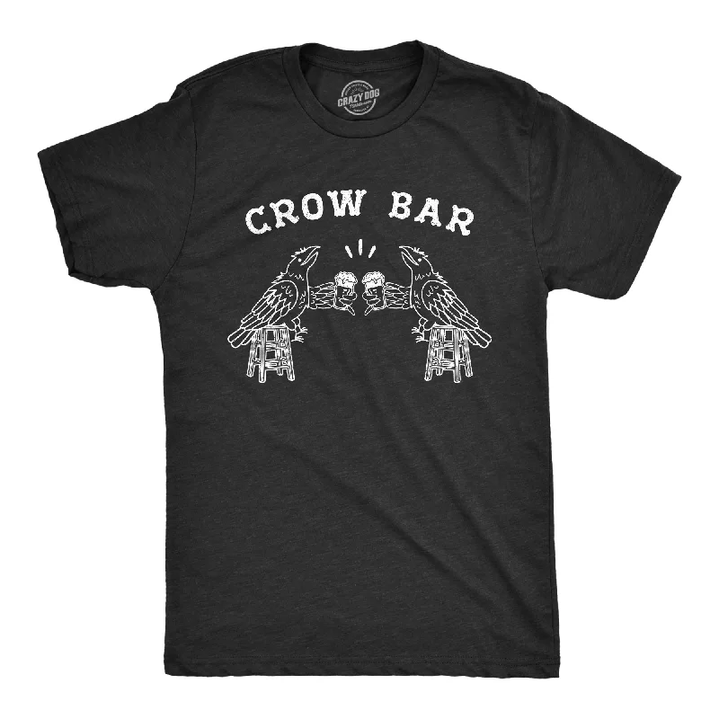 Men's fashion staple t-shirt-Crow Bar Men's T Shirt