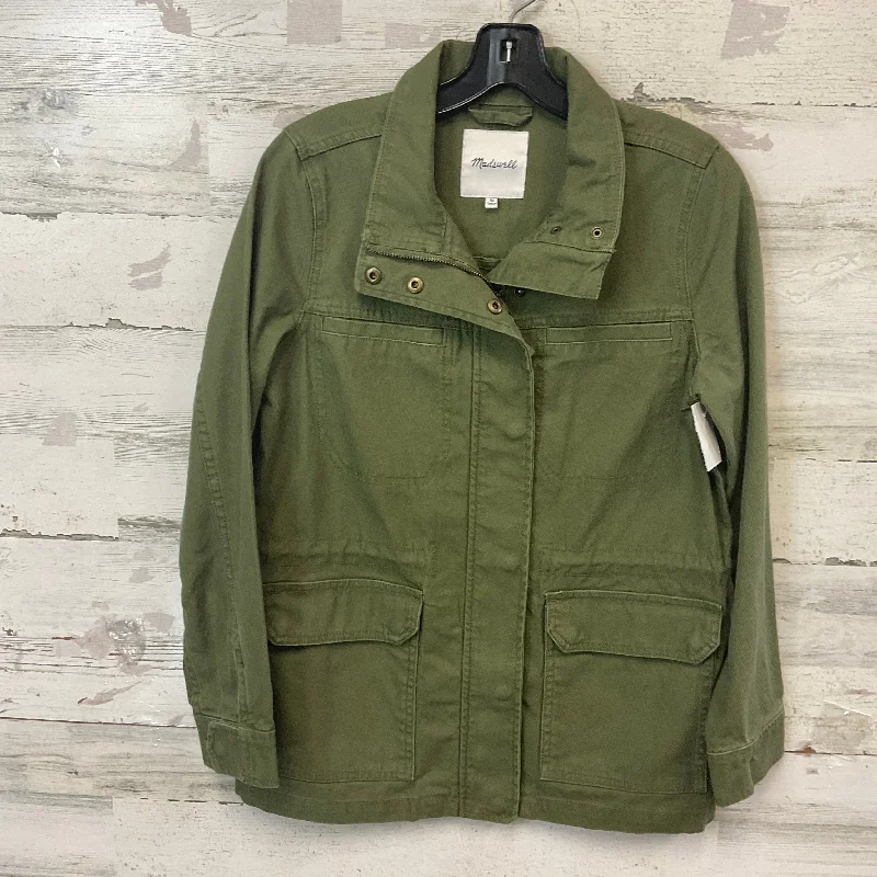 Men's gym-ready raincoat-Jacket Other By Madewell In Green, Size: Xs