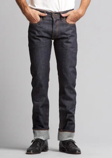 Men's eco-conscious office pants-3Sixteen ST-100x Slim Tapered Jean - Indigo