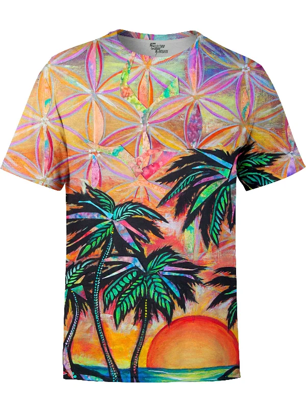 Men's heavyweight t-shirt-Playa Dreams Unisex Crew