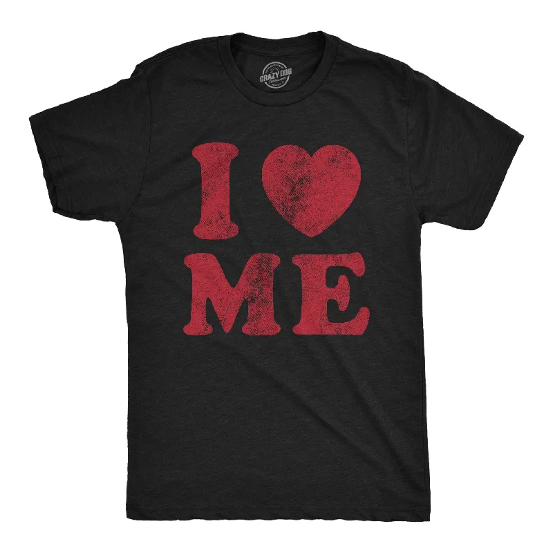 Men's sustainable material t-shirt-I Love Me Men's T Shirt