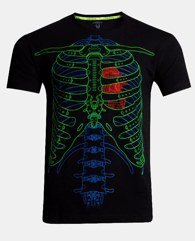 Men's fashion staple t-shirt-MENS RIB CAGE T-SHIRT