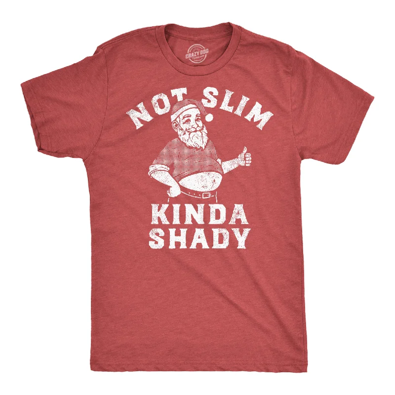 Men's casual wear t-shirt-Not Slim Kinda Shady Men's T Shirt